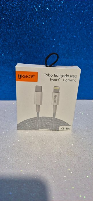 Cabo Trançado Neo Tipo-C para IOS - Turbo 3.1A