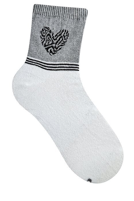 REF: 3003 - KIT SOQUETE STYLE SORTIDAS- TAM. 34 A 39 - 3 PARES