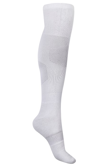 REF: 6000 - MEIA FUTEBOL ATOALHADA BRANCA - TAM. 37 AO 43 - 1 PAR