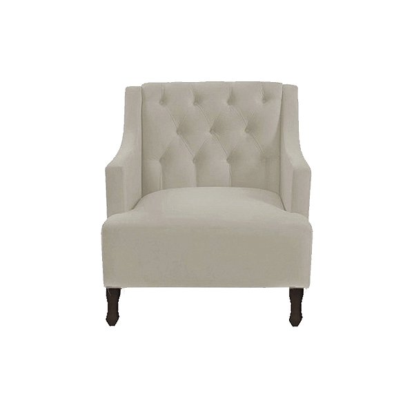 Poltrona Genesis Suede Bege