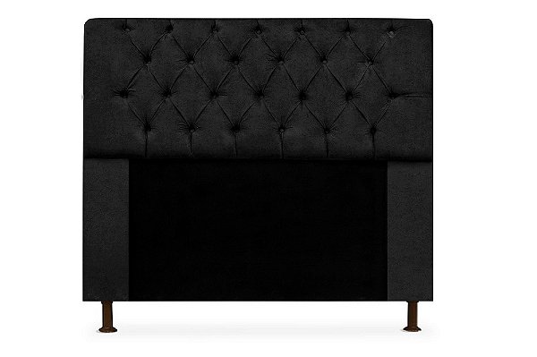 Cabeceira Mirage 195 CM Suede Preto