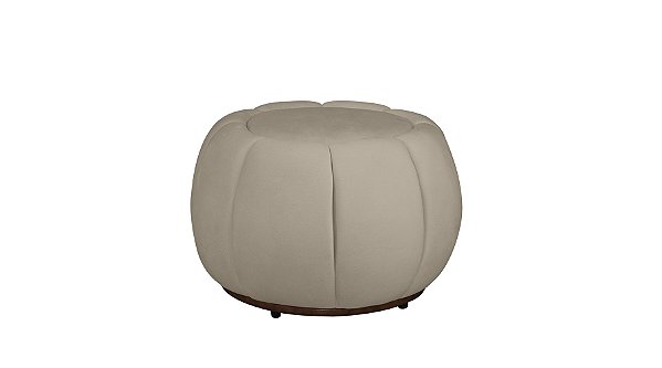 Puff Concha 60cm Veludo