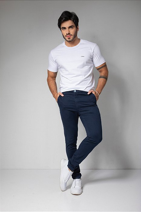 Calça Alfaiate Azul