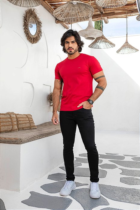 Calça Skinny Marculina Preta
