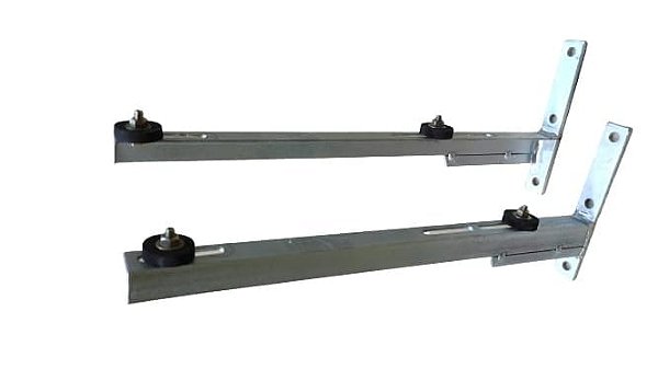 Suporte T-FIX ZF, P/ Ar Condicionado Condensadoras Split de 9.000 BTUs e 12.000 BTUs, 24.000 BTUs, quadradas ou barricas, 50cm Código T-FIX SU500MI7ZF, Galvanizado a Fogo, 60Kg de carga por par, Normatizado NBR 16655-1/2018, 10 Anos de Garantia"