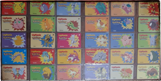 Pokémon Coleção Completa Lig Mania Cartão Telefônico
