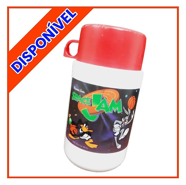Garrafa Térmica Antiga Space Jam Warner Bros 1996