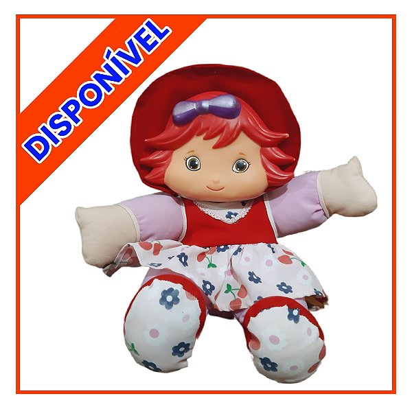 Boneca Moranguinho Pelúcia 30cm