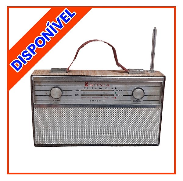 Rádio Antigo Sonia Super II