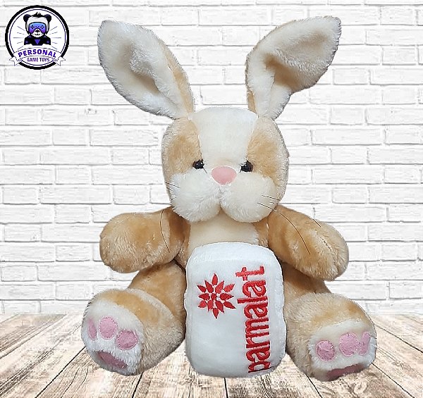 Pelúcia Coelho Parmalat Original