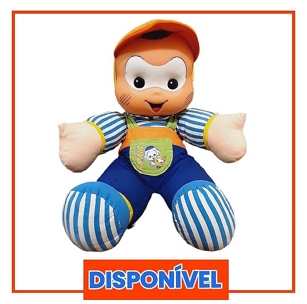 Cascão Pelúcia Coleção Turma da Mônica Original Multibrink