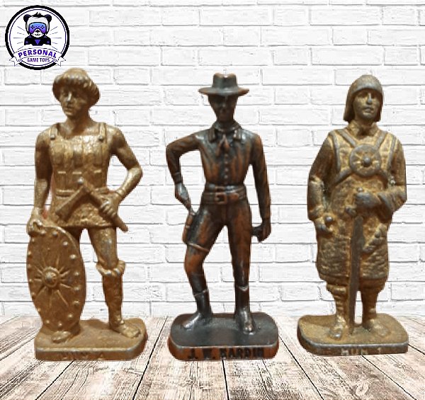 Lote 3 Estatuetas Kinder Ovo