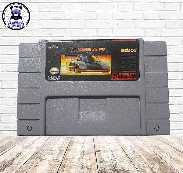 Fita Top Gear para Super Nintendo