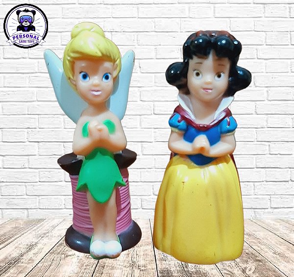 Sininho Tinker Bell + Branca de Neve Antigas em vinil
