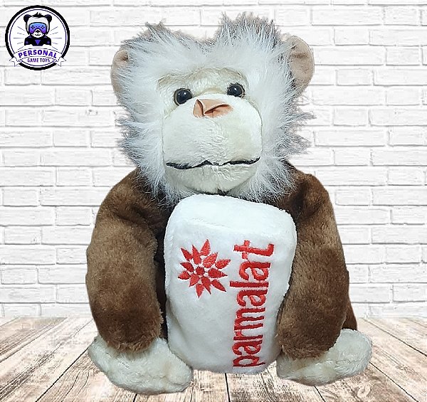 Macaco Pelúcia Parmalat Original