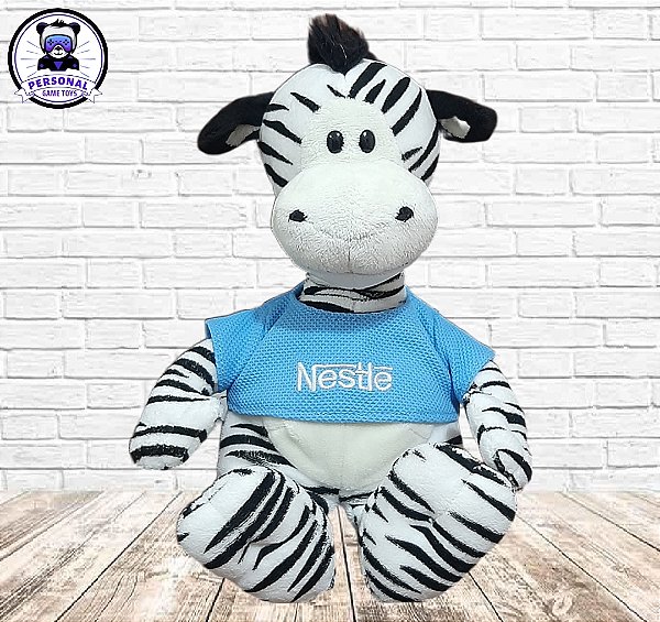 Zebra Pelúcia Nestlé Original