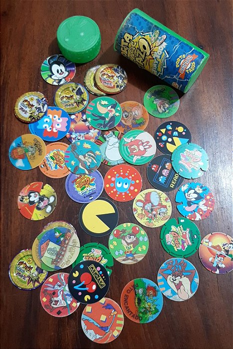 Porta Tazo Elma Chips + Tazos Variados