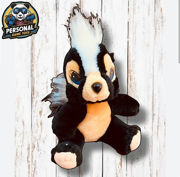 Flor Lindo Gambazinho de Pelúcia Filme Bambi Antigo Original Disneyland