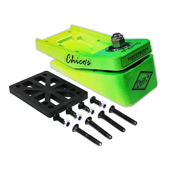 Base Simuladora de Surf da Chico's com Parafusos e Pads - Verde Fade