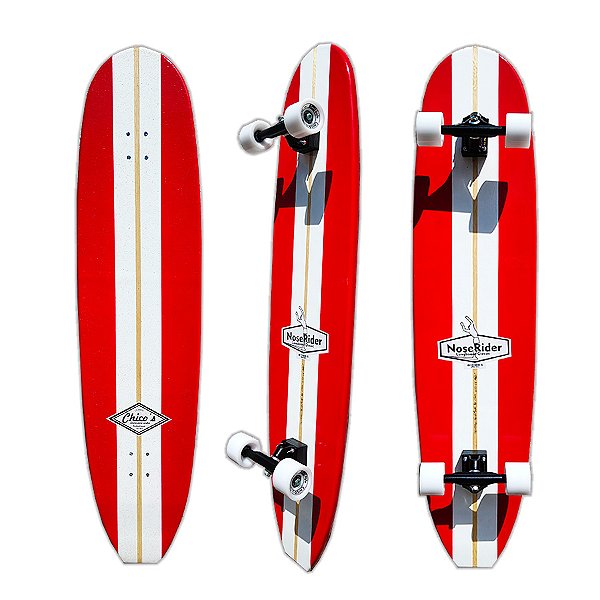 Longboard Modelo Nose Rider 130x30cm - Feito a mão com estilo único e ideal para pegar um vento na cara