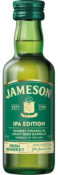 Whisky Jameson Ipa Edition 50ml 40%- Miniatura De Bebida