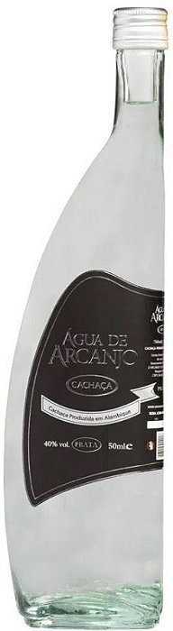 Cachaça Água De Arcanjo 50ml 40% Prata- Miniatura De Bebida