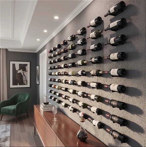 Suporte para garrafa de vinho