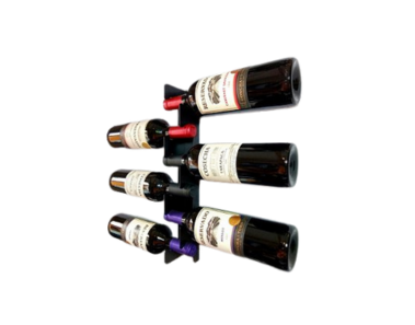Suporte de parede para 6 garrafas de vinho