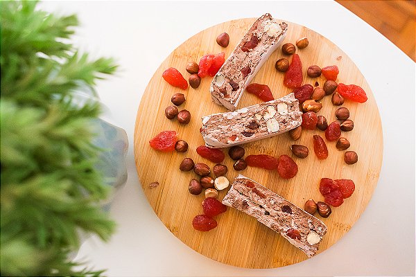 Cremona Mix 100% Cacau Callebaut, Morango e Avelã