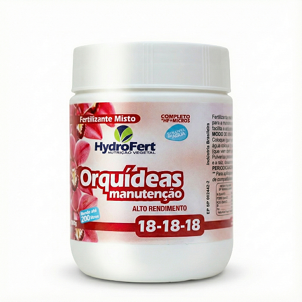Fertilizante concentrado Orquídeas Manutenção 200g