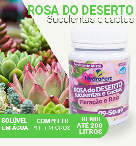 Fertilizante concentrado Rosa do Deserto Floração e Raiz 200g
