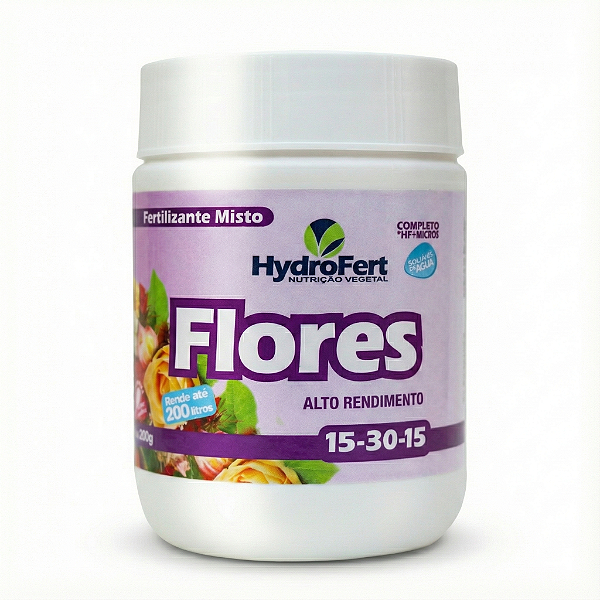 Fertilizante concentrado Flores Alto Rendimento 200g