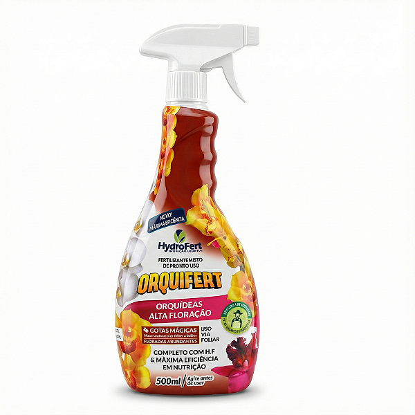 Fertilizante pronto uso Orquídeas Alta Floração 500ml
