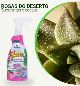 Fertilizante pronto uso Rosas do Deserto, Suculentas & Cactus 500ml