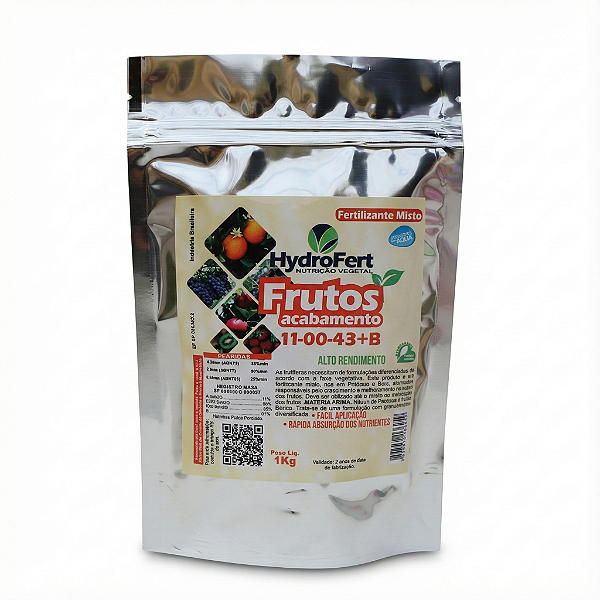 FRUTOS ACABAMENTO NPK 11-00-43+B