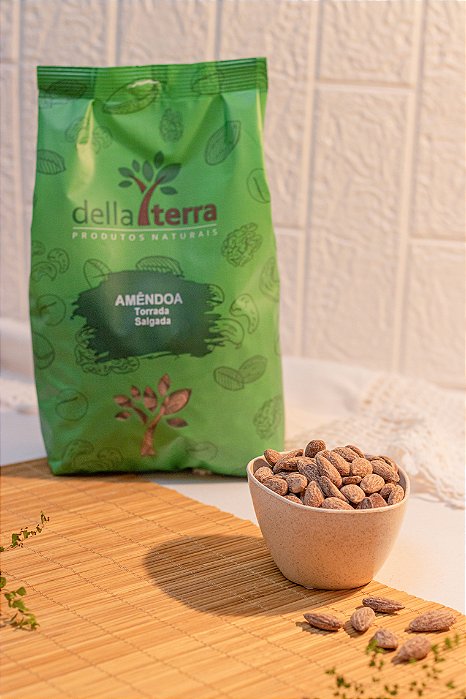 Amêndoa Torrada Com Sal