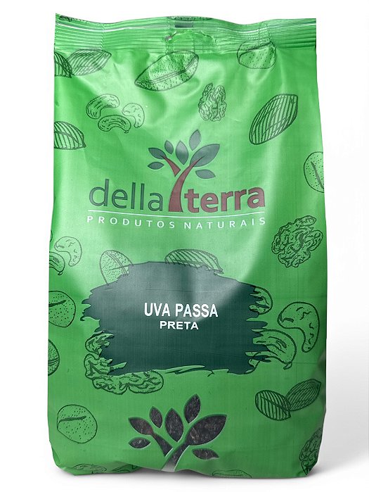 Uva Passa Preta Sem Semente