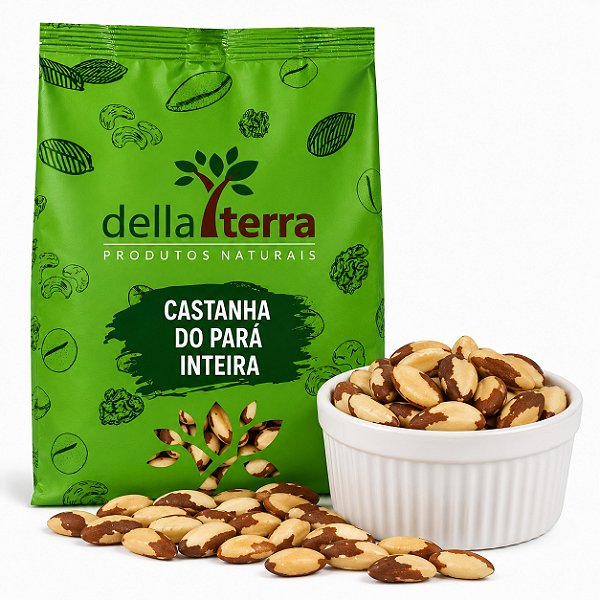 Castanha Do Pará Sem Casca Pedaço