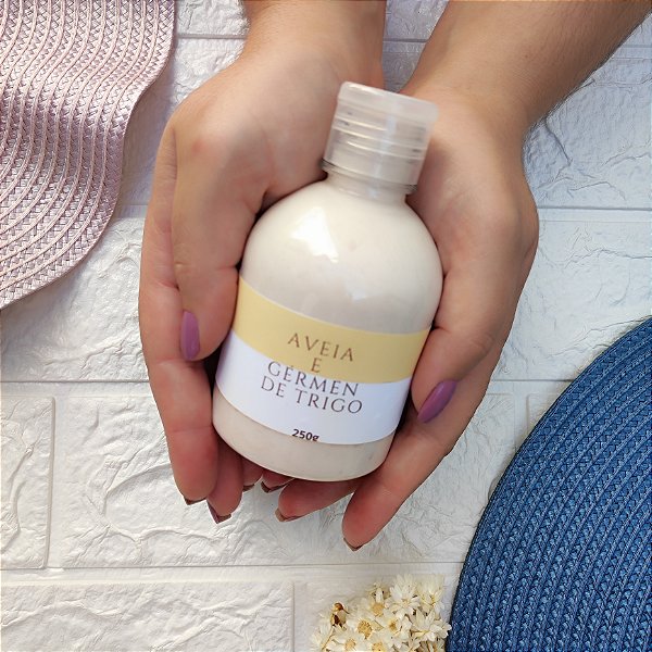🌾🧴 Hidratante Corporal Aveia & Gérmen de Trigo – 250g  Anjubiel