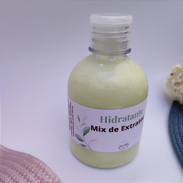 🌿🧴 Hidratante Corporal Mix de Extratos – 250g Anjubiel