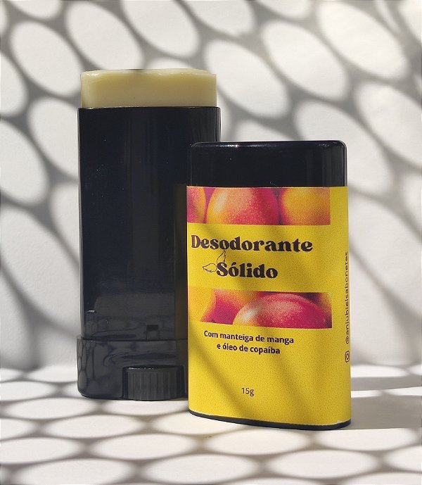 🍃 Desodorante Natural Stick – Manteiga de Manga & Copaíba  Anjubiel