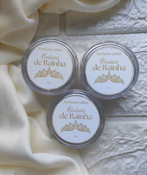 Perfume sólido coisas da rainha