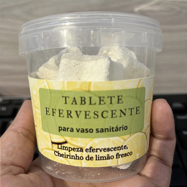 Tabletes efervescentes para vaso sanitário