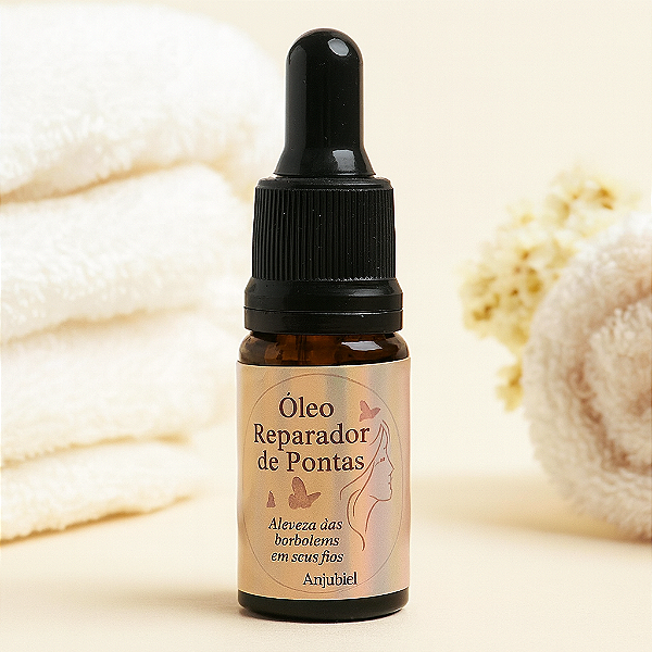 🦋✨ Óleo Reparador de Pontas | Anjubiel – Coleção Leveza das Borboletas