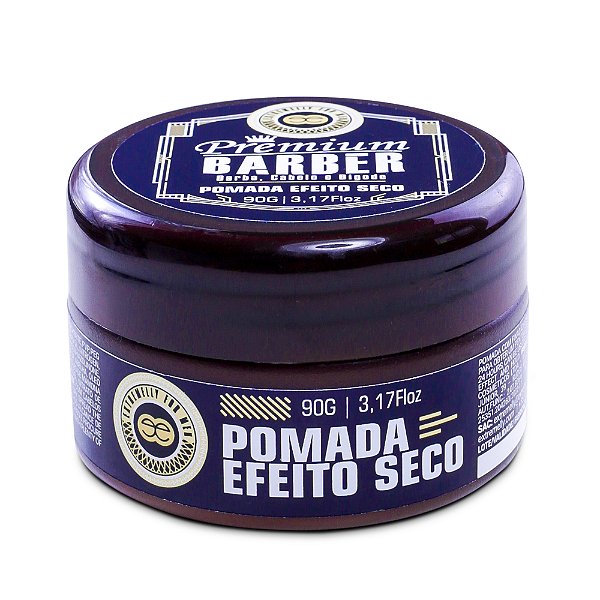 Pomada Efeito Seco Premium Barber Extremelly For Men 90g