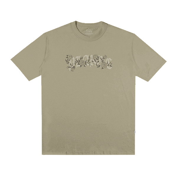 Camiseta Plano C Climbing Roses Bege