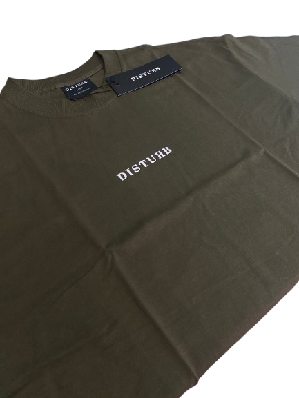 Camiseta Disturb LOGO In Green