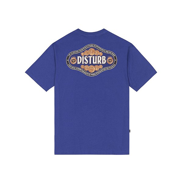 Camiseta Disturb Tobacco in Blue