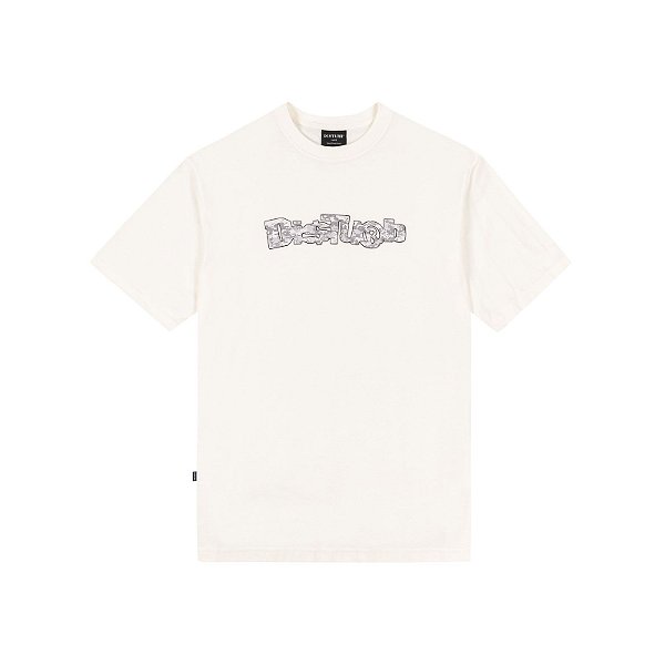 Camiseta Disturb Snow Camo Off White
