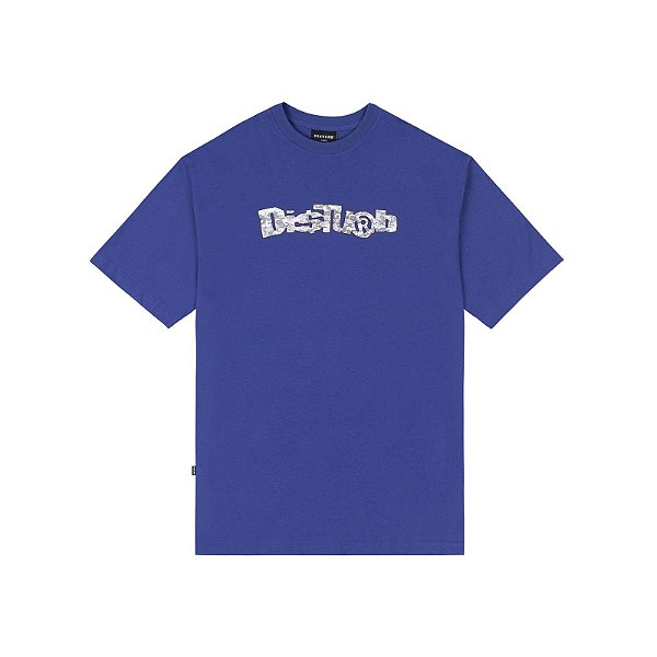 Camiseta Disturb Snow Camo In Blue